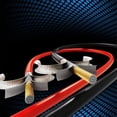 thumbnail image 4 of Cable eléctrico HONENCN 14 AWG 18,3 m, rojo y negro, paquete de 2, 4 of 6