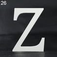 thumbnail image 1 of Farfi Creative Thick Wooden Letters Alphabet Wedding Birthday Home Decorations (Type 26), 1 of 13