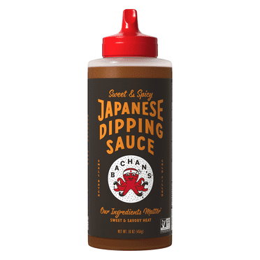 Bachan's Sweet & Spicy Japanese Dipping Sauce, 16oz Bottle - Bold, Fresh, Umami Flavor