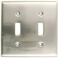 thumbnail image 2 of Rusticware 785 2 Gang Double Toggle Switch Wall Plate Cover - Bronze, 2 of 2