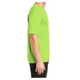 thumbnail image 3 of Mens Short Sleeve Performance Tall PosiCharge Competitor Polyester Tee Lime Shock 4XLT, 3 of 6