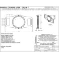 thumbnail image 4 of Vestil Manufacturing CYL-M-7 7 in. Dia. Manual Cylinder Lifter, 4 of 4