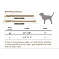 thumbnail image 5 of Nylon Striped Dog Collar with AirTag Holder, Black, Medium, 5 of 5