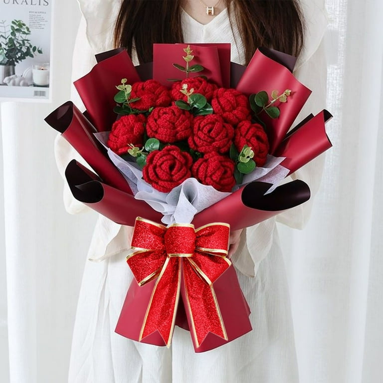 も*も様 Flower ribbon tops Red も*も様 Flower ribbon tops Red も*も様 Flower ribbon tops Red