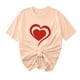 thumbnail image 1 of Camisetas de Manga Corta para Mujeres, Camiseta de Cuello Redondo Impresa de Moda, Primavera Y Verano Casual, 1 of 8
