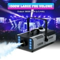 thumbnail image 4 of TCFUNDY 1500W 8 LED Fog Machine RGB 3IN1 Fogger Smoke Maker with Wireless Remote Controller, 4 of 8