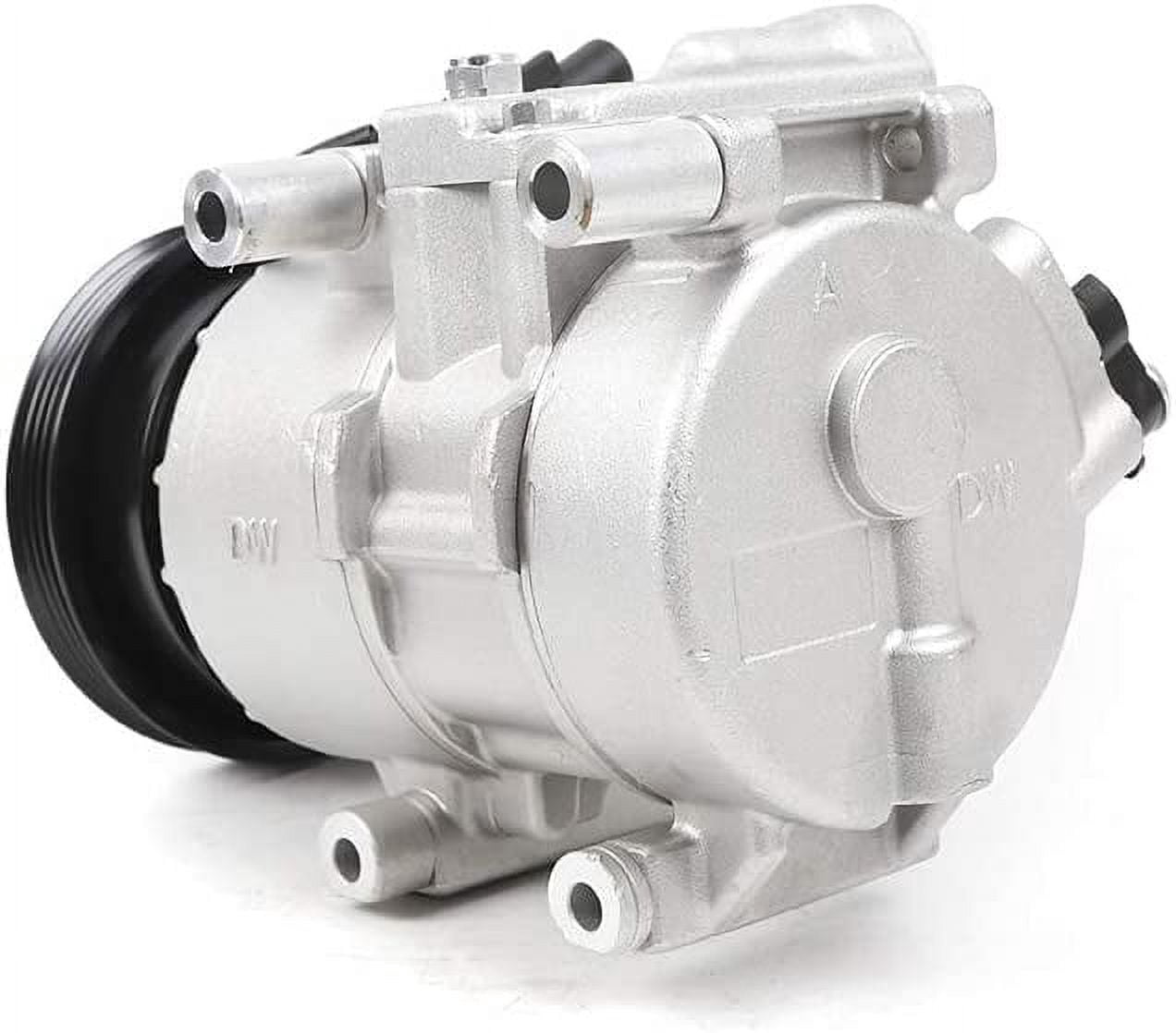 FETCOI A/C AC Compressor For Kia 2006-2011 Rio & Rio5 1.6L CO 10980C Air Conditioner Compressor with Clutch