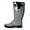 houndstooth, variant on Tanleewa Waterproof Women Rain Boots Anti-Slip Rain Shoes Rubber Boots Shoe Size 9 Adult Female