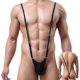 thumbnail image 1 of Borat,mankini For Men, Men's Thong Mankini V Sling Straps Costume Underwear, 1 of 2