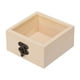 thumbnail image 1 of Caja de almacenamiento de madera, contenedor de almacenamiento, vitrina de joyería con tapa con bisagras, caja de almacenamiento de bricolaje, organiz, 1 of 9