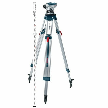 Bosch GOL26CK 26X Zoom Optical Level Kit with Tripod and Rod