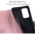 thumbnail image 5 of for Samsung Galaxy A03 Wallet Case with Credit Card Holder, Rose Flower [Wrist Strap] Cove Cash Pockets Flip Phone Case for Samsung Galaxy A03 RS Pink, 5 of 14