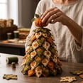 thumbnail image 4 of DIY Halloween Quilted Fabric Tree Kit,Sewing Craft Project with Padded Fabric Pieces Handmade,Fall Holiday Decoration for Mantel Shelf,Tabletop,Home Decor Gift(A), 4 of 6