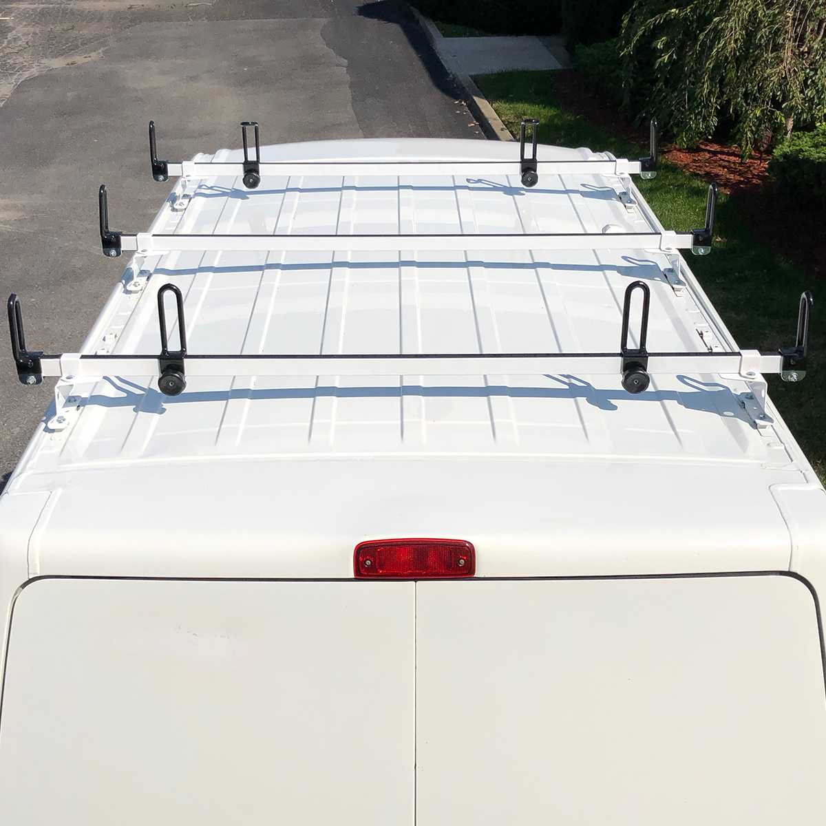 Vantech Heavy Duty 3 Bar ladder roof rack, Fits Nissan NV Cargo Van High Roof