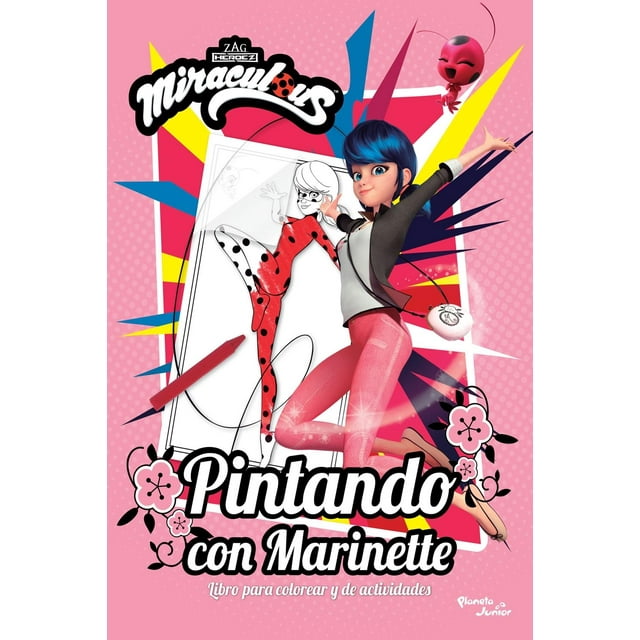 Ladybug. Pintando con Marinette Blanco