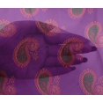 thumbnail image 4 of oneOone Viscose Chiffon Fabric Paisley Block Print Fabric By The Yard 42 Inch Wide, 4 of 4