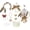 Brown, variant on Stanley Cup Accessories set for 40oz & 30oz Tumbler including Water Bottle Handle Strap、Bow Keychain、Cup Ring、Bling Silicone Boots、butterfly Straw Topper、Charm Accessories for Stanley (Black)
