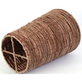 thumbnail image 3 of Banana Rope Wicker Indoor Planter Pot with Metal Pot Insert, Large, 3 of 7