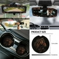 thumbnail image 5 of Yuyamidu 14 PCS Horse Car Seat Protector Dream Catcher Steering Wheel Cover Seatbelt Strap Pad Trash Can Auto Armrest Cover Cushion Cup Coasters Rearview Mirror Cover Handbrake Cover Set, 5 of 7