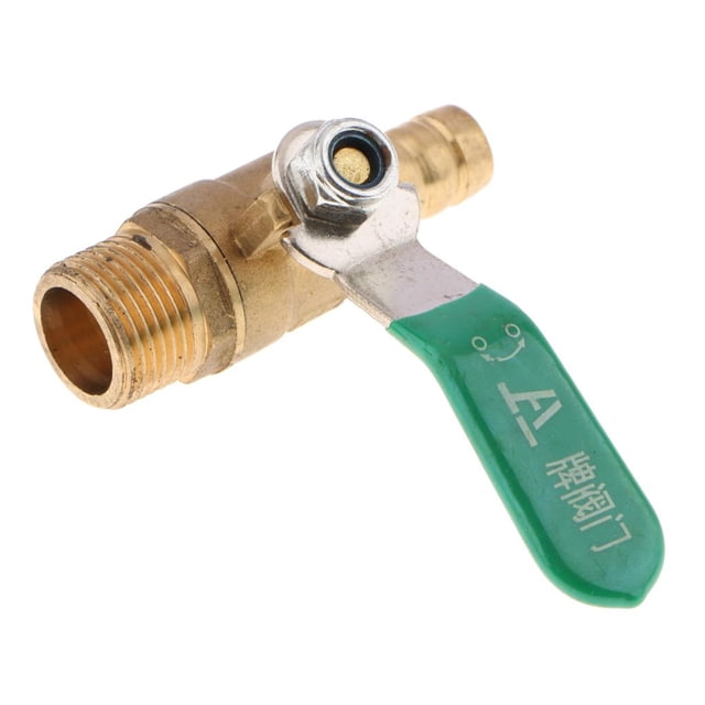 Temperatura normal de funcionamiento de la vávula de bola de latón roscada de presión atmosférica Threadening Pagoda Plug 10 Thread 11.81inch Zulema Válvula de bola de latón