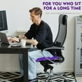 thumbnail image 4 of AOLIGO Gel Seat Cushion for Long Sitting - Thick & Extra Large, Gel Cushion for Wheelchair Soft, Gel Chair Cushion Comfy, Gel Car Seat Cushion Breathable, Gel Seat Cushion for Office Chair & Hip Pain, 4 of 11