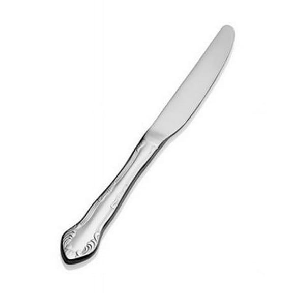 Bon Chef S2517 6.90 in. Elegant Euro Solid Handle Butter Knife, Pack of 12