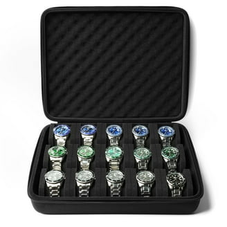 Invicta 18-Slot Green Aluminum Watch Brief Case Collector IPM-544