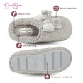 thumbnail image 3 of Jessica Simpson Womens Plush Marshmallow Slide On House Slipper Clog with Memory Foam, 3 of 9