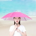 thumbnail image 3 of Racing Butterfly FishingUmbrella Hat Folding Umbrella Cap Camping Fishing Hiking Festival Outdoor, 3 of 8