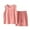 Tank-Pink, variant on Lovskoo 2024 Girls Boys Clothing Sets 2 Piece Sleeveless Crewneck T Shirt Shorts Sets Toddler Baby Outfits Kids Size 1-15 Years Blue