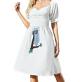 thumbnail image 2 of Jim Promised You A Miracle Vestido de manga corta vestidos de mujer para ocasis especiales vestido de fiesta mujer elegante de lujo, 2 of 7