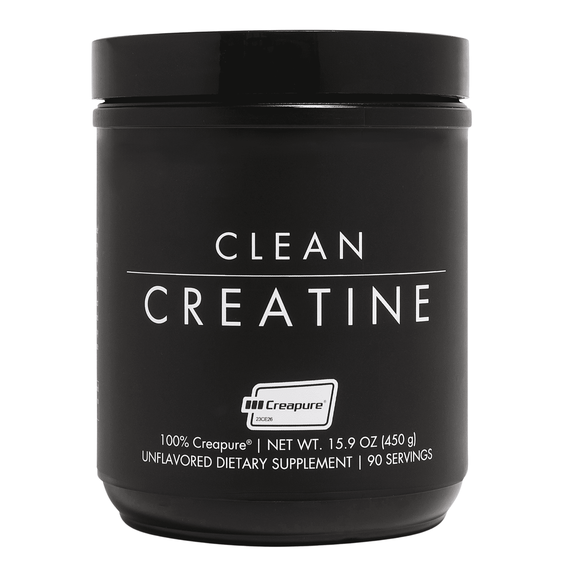 CLEAN Creatine - 100% Creapure® Creatine Monohydrate Powder for Muscle Growth | 450 Grams - 90 Servings | Unflavored | Vegan, Keto, Gluten-Free, and Easy to Mix