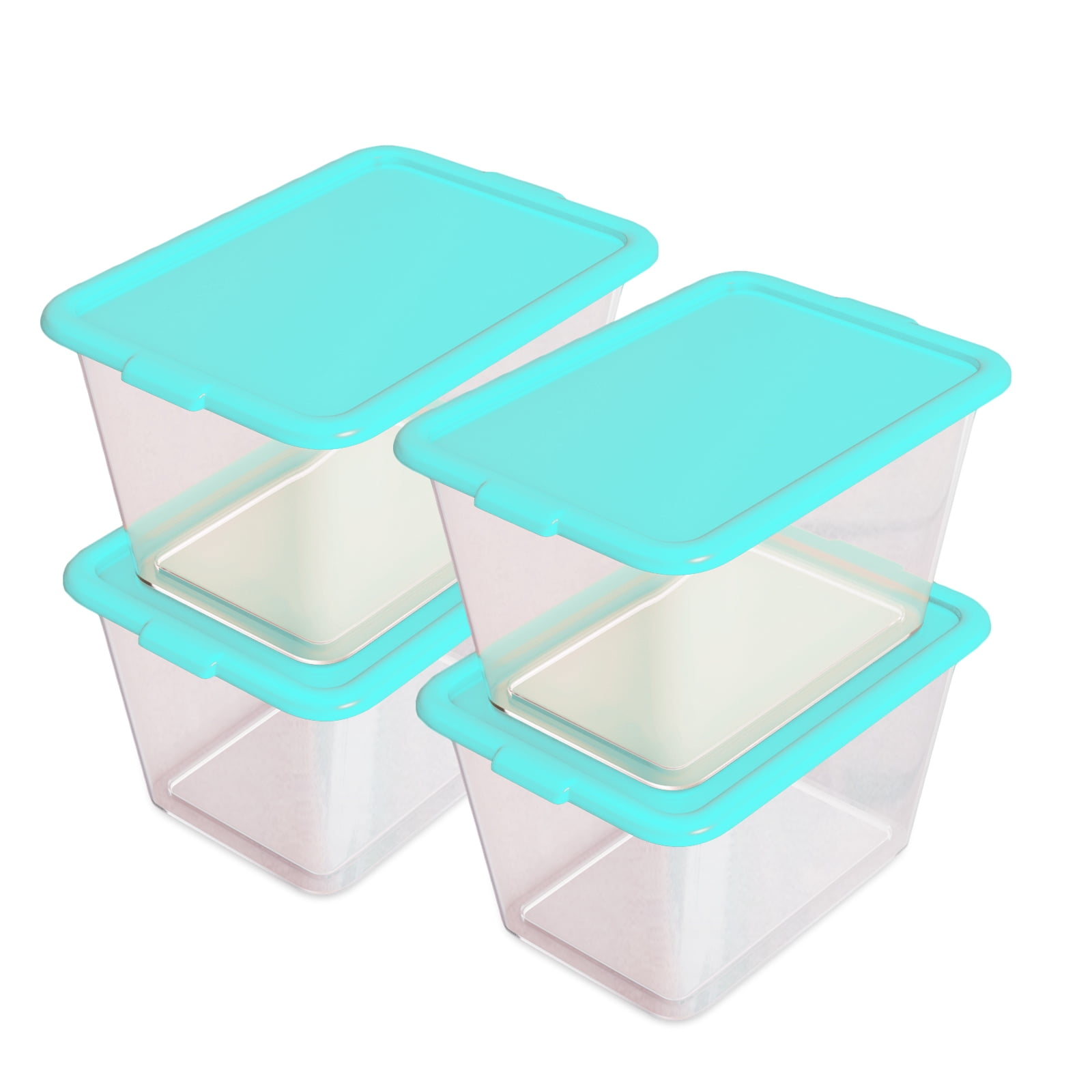 58 Quart-Aqua/Clear