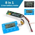 thumbnail image 4 of Digital Battery Checker 8 in 1 Li-ion Battery Tester Lipo LiFe NiMH Voltage Tester, 4 of 9