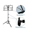thumbnail image 5 of Music Stand 2 in 1 Dual Use Folding Sheet Desktop Book Guitar Parts, 5 of 5