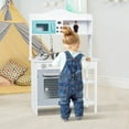 thumbnail image 4 of Costway Kids Kitchen Playset Cookware Cooking Set with Pots & Pans, 4 of 10