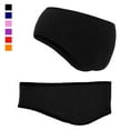 thumbnail image 4 of Ear Warmer Head Band Polar Fleece Ski Muffs Unisex Stretch Winter Hat Soft Sport, 4 of 4