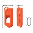 thumbnail image 4 of Funda Protectora Silicona Con Hebilla para Flipper Zero Cover () Naranja, 4 of 4
