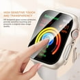 thumbnail image 2 of 5 Pack Case Compatible for Apple Watch Series 8 & Series 7 41mm with Tempered Glass Screen Protector, PC Hard Ultra-Thin Scratch Resistant Bumper Protective Cover for iWatch 41mm Accessories, 2 of 5