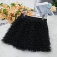 thumbnail image 6 of Ruffled Layered Skirt for Women Y2k Fairy Tiered Skirts Elastic High Waist Bodycon Mini Skirt, 6 of 6