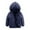 Navy, variant on Ruyang Kids Boys Girls Padded Puffer Jackets Lightweight School Down Quilted Coat Fall Winter Warm Zipper Hooded Outwear