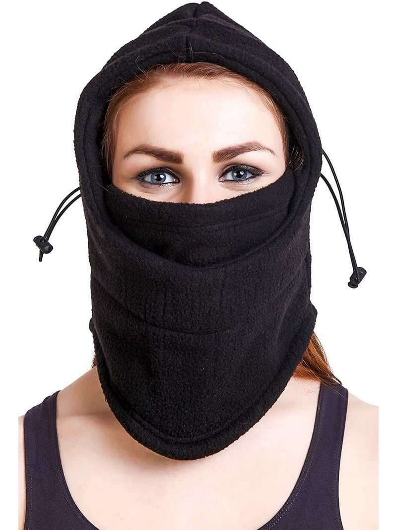 5-In-1 Balaclava Cold Weather Fleece Motorcycle Ski Face