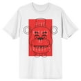 thumbnail image 2 of Five Nights at Freddy's Cool Abstract Graphic Design Print Men's White T-shirt, 2 of 4