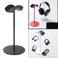 thumbnail image 4 of Soporte para auriculares portátil de aleación de aluminio, soporte estable para auriculares. negro, 4 of 9