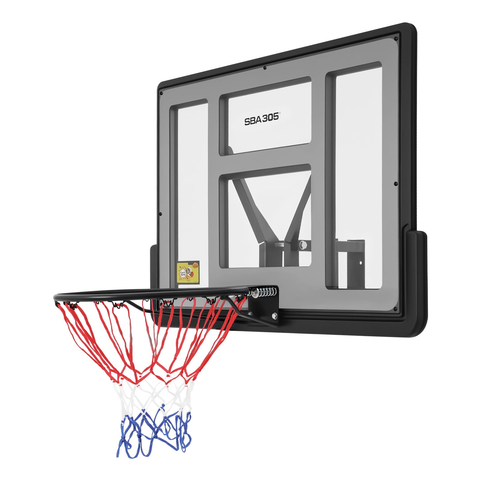 44 " Basketball Hoop In-Ground Shatterproof Backboard Adjustable System Outdoor