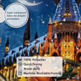 thumbnail image 4 of Cortina de ducha DePhoto Halloween Kids Pumpkin 180 x 180 cm, 4 of 7
