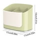 thumbnail image 3 of Organizador de Almacenamiento de Utensilios de Cocina de Plástico 17x11x14cm, Porta Cubiertos Multifuncional para Palillos, Cuchillos, Tenedores y Cucharas con Drenaje, Transparente o Verde Claro, 3 of 6