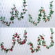thumbnail image 5 of 2.2m Seda Artificial Rosa Guirnalda Flor Vid Rosa Ratán Boda Hogar Fiesta Decoración Hoja Decoración Inevent JJ17275-03, 5 of 6