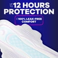 thumbnail image 5 of Always Ultra Thin Pads with Wings, Size 5, Extra Heavy Overnight Absorbency, 60 Count, 5 of 13