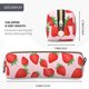 thumbnail image 3 of Fotbe Strawberries Estuche para Lápices de Cuero con Estampado, Estuche con Cremallera Resistente, Organizador Compacto y Elegante para Papelería, 3 of 7